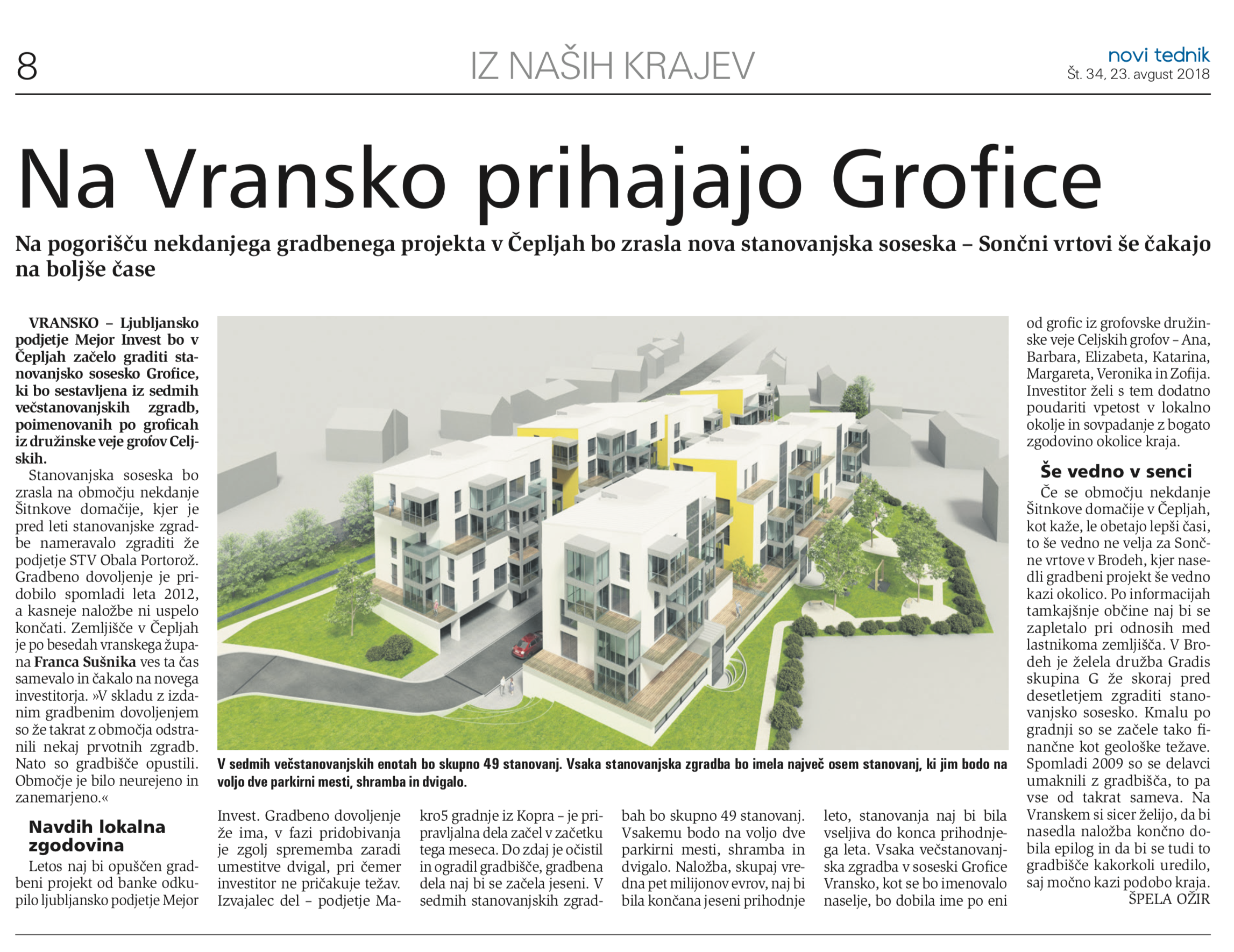 zacetek gradnje ograja